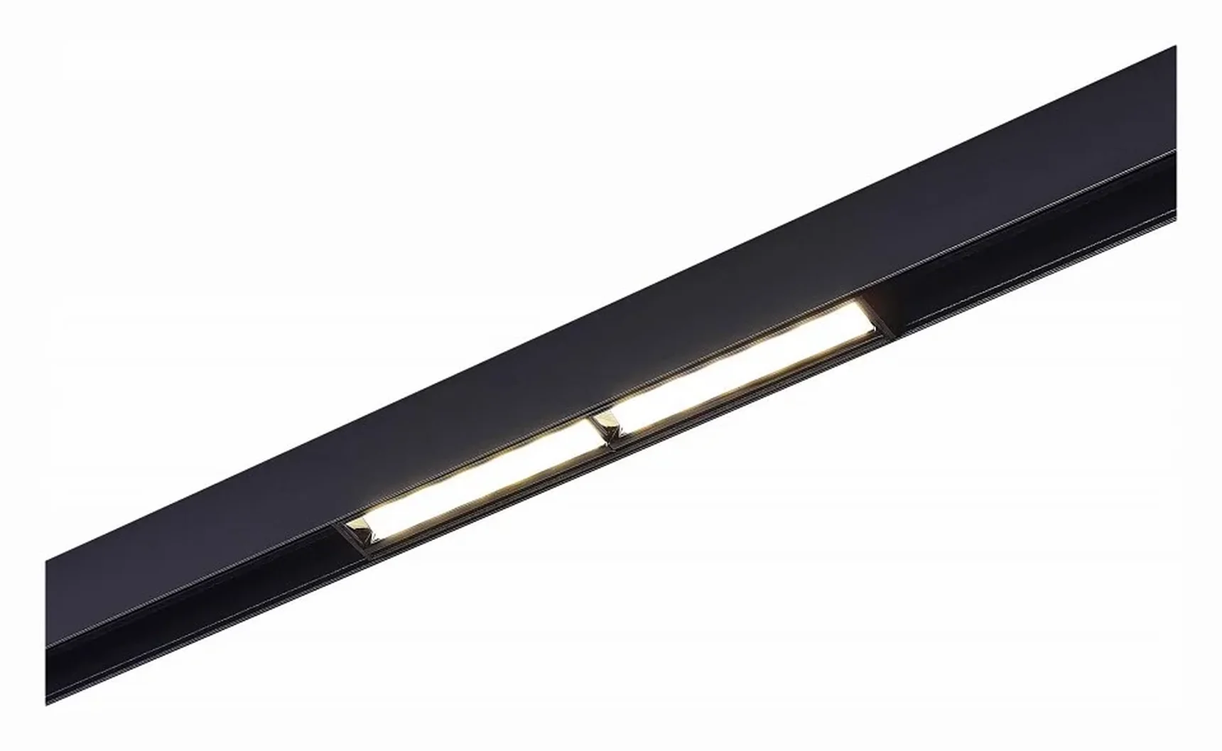 Магнитный трековый светильник Черный LED 1*12W 4000K 750Lm Ra>90 120° IP20 L220xW22xH46 48V