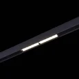 Магнитный трековый светильник Черный LED 1*12W 4000K 750Lm Ra>90 120° IP20 L220xW22xH46 48V