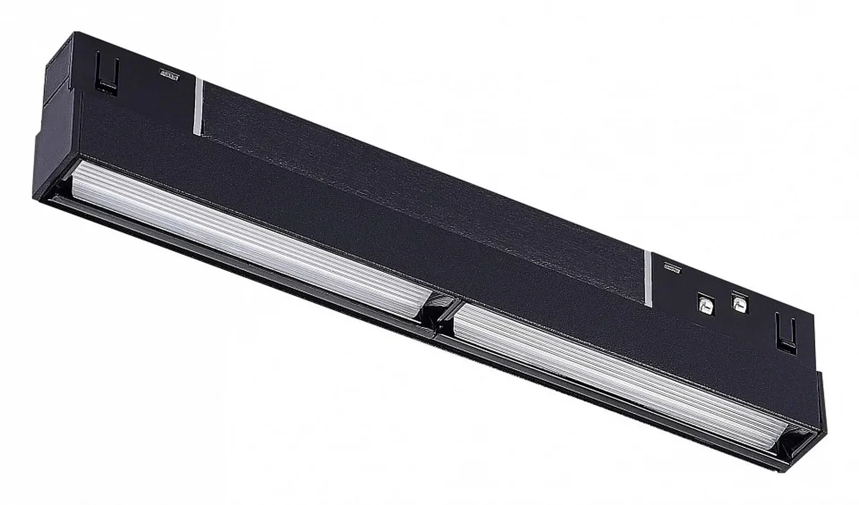 Магнитный трековый светильник Черный LED 1*12W 4000K 750Lm Ra>90 120° IP20 L220xW22xH46 48V