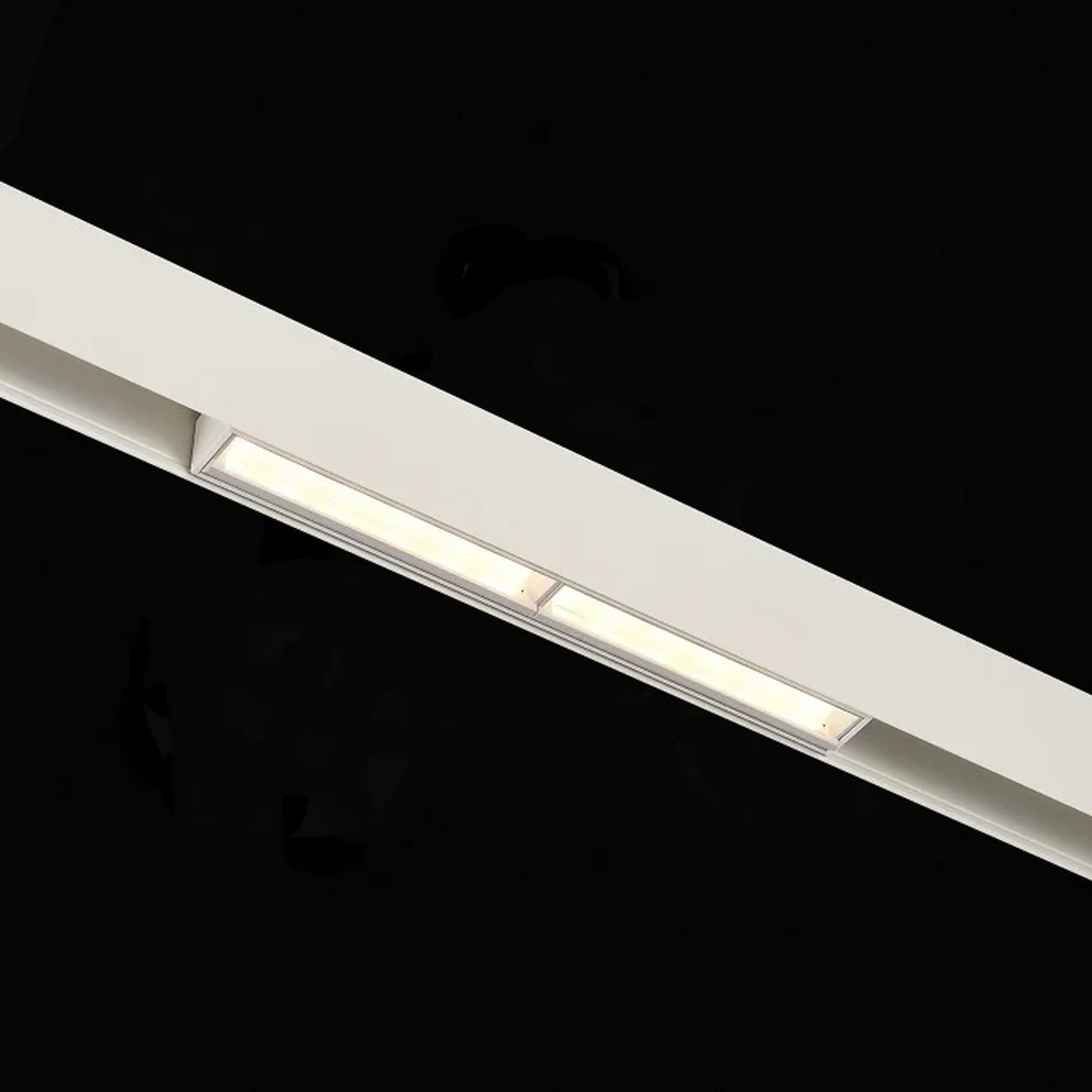 Магнитный трековый светильник Белый LED 1*12W 3000K 850Lm Ra>90 120° IP20 L220xW22xH46 48V