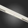 Магнитный трековый светильник Белый LED 1*12W 3000K 850Lm Ra>90 120° IP20 L220xW22xH46 48V