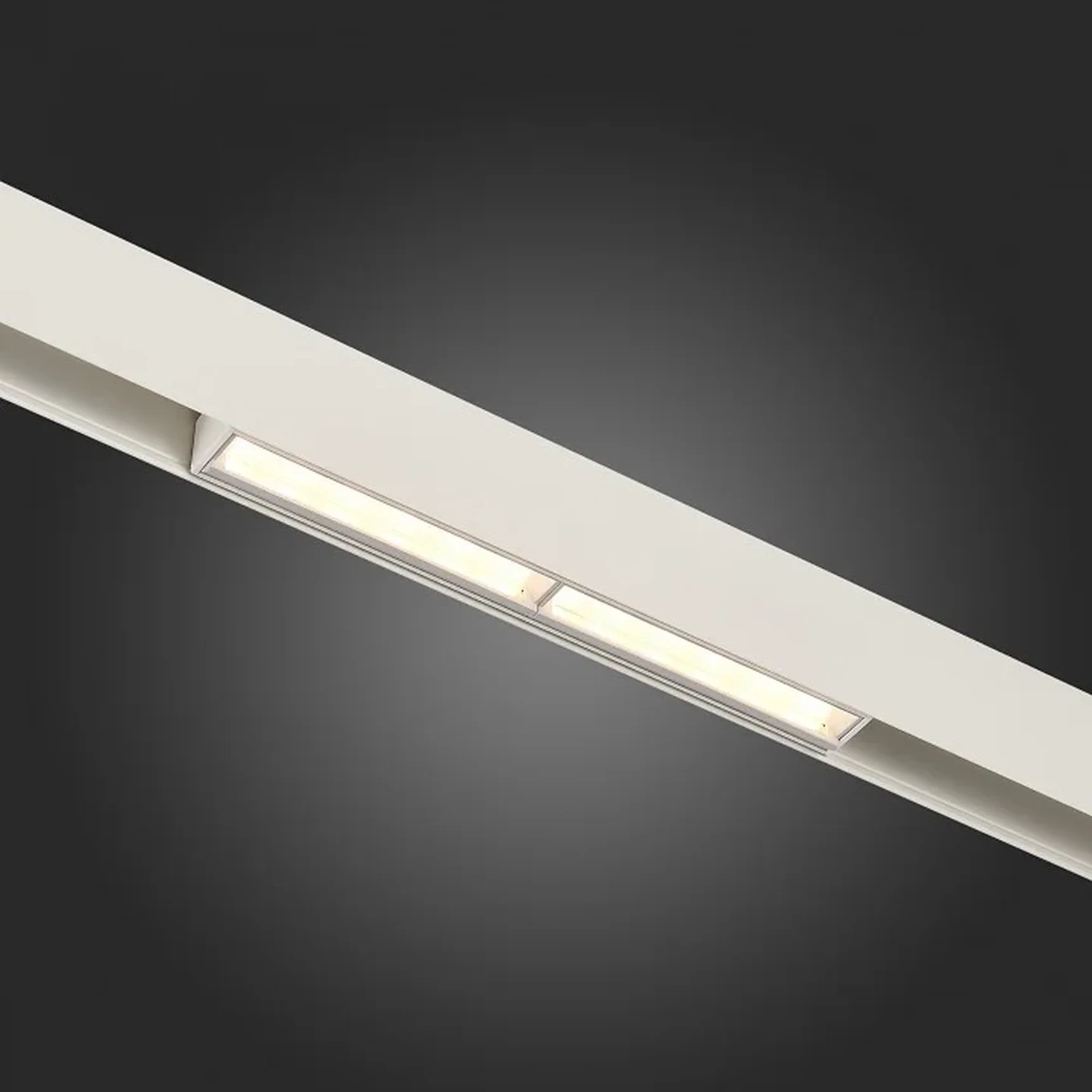 Магнитный трековый светильник Белый LED 1*12W 3000K 850Lm Ra>90 120° IP20 L220xW22xH46 48V