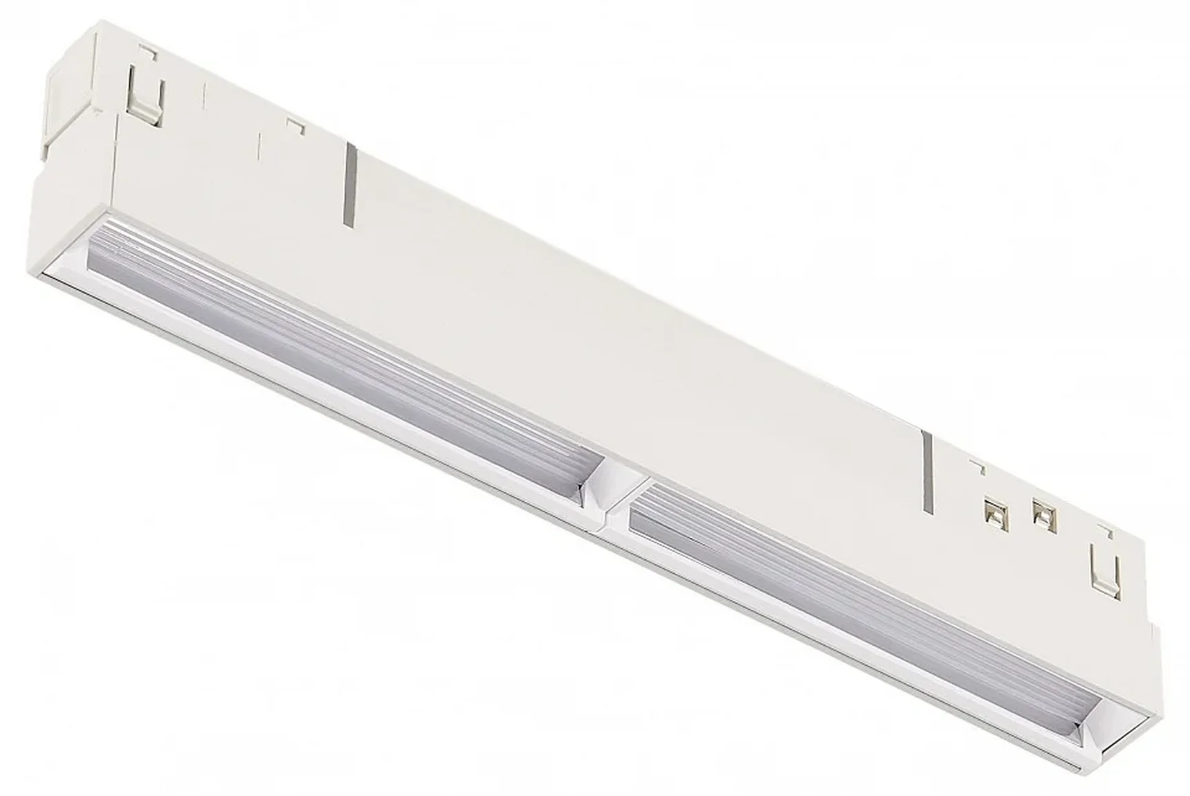 Магнитный трековый светильник Белый LED 1*12W 3000K 850Lm Ra>90 120° IP20 L220xW22xH46 48V