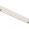 Магнитный трековый светильник Белый LED 1*18W 3000K 1 300Lm Ra>90 120° IP20 L330xW22xH46 48V
