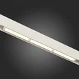 Магнитный трековый светильник Белый LED 1*18W 3000K 1 300Lm Ra>90 120° IP20 L330xW22xH46 48V