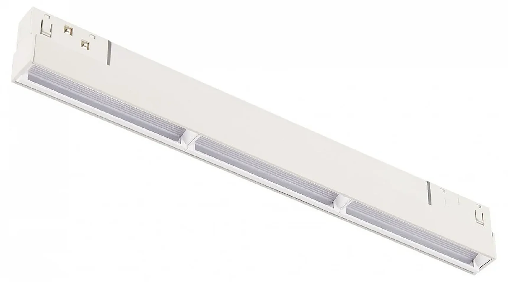 Магнитный трековый светильник Белый LED 1*18W 3000K 1 300Lm Ra>90 120° IP20 L330xW22xH46 48V