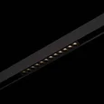 Магнитный трековый светильник Черный LED 1*12W 4000K 550Lm Ra>90 36° IP20 L220xW22xH44 48V