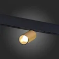Магнитный трековый светильник Золотистый LED 1*12W 4000K 700Lm Ra>90 IP20 D50xH173 48V