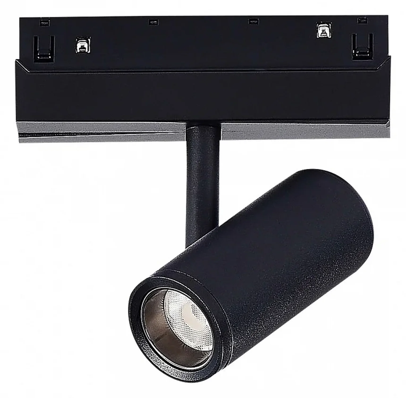 Магнитный трековый светильник Черный LED 1*8W 3000K 500Lm Ra>90 36° IP20 D42xH135 48V