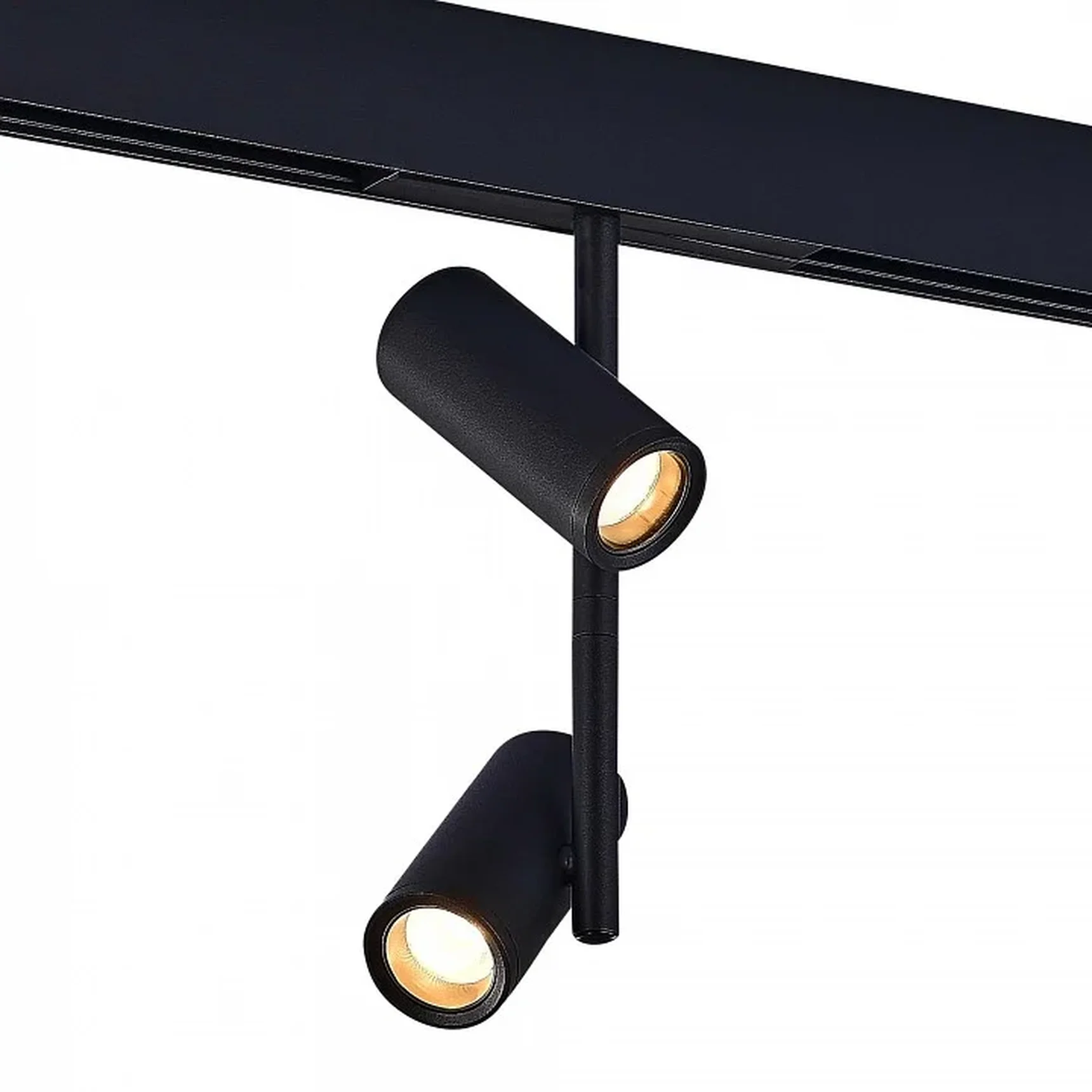 Магнитный трековый светильник Черный LED 1*16W 3000K 950Lm Ra>90 36° IP20 D45xH240 48V