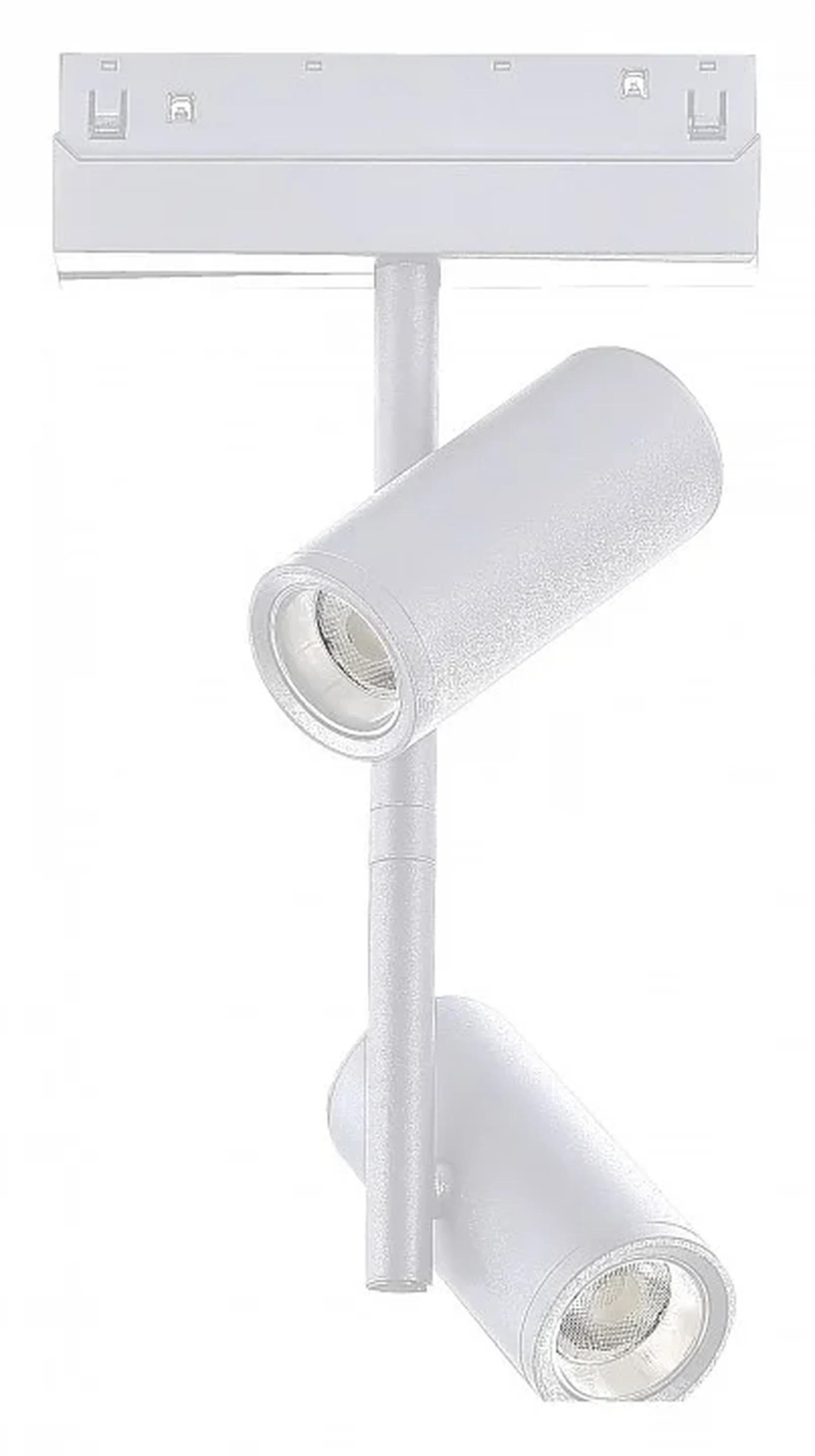 Магнитный трековый светильник Белый LED 1*16W 3000K 1 100Lm Ra>90 36° IP20 D45xH240 48V