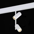 Магнитный трековый светильник Белый LED 1*16W 3000K 1 100Lm Ra>90 36° IP20 D45xH240 48V