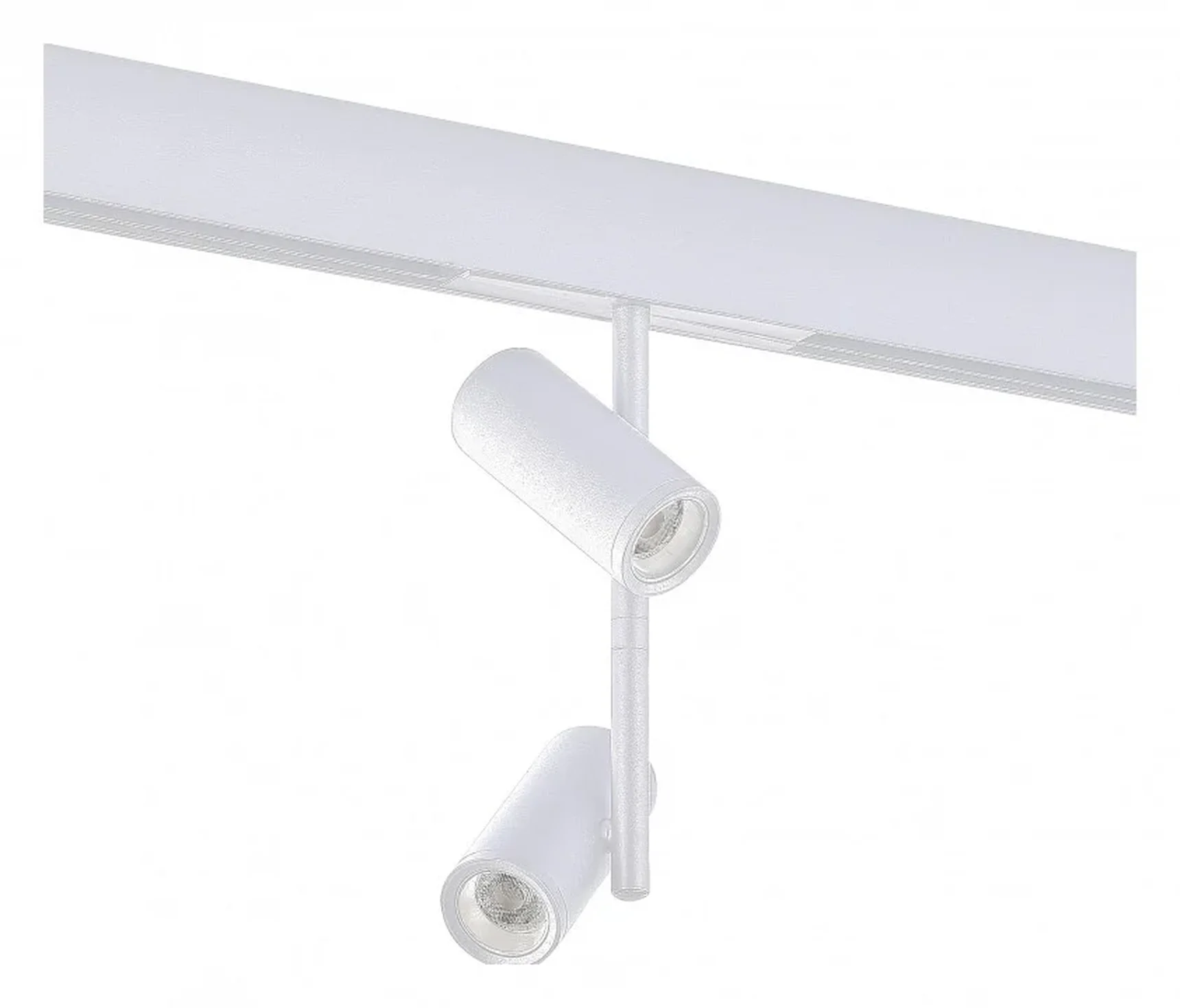 Магнитный трековый светильник Белый LED 1*16W 3000K 1 100Lm Ra>90 36° IP20 D45xH240 48V