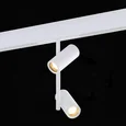 Магнитный трековый светильник Белый LED 1*16W 4000K 1 200Lm Ra>90 36° IP20 D45xH240 48V