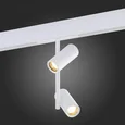 Магнитный трековый светильник Белый LED 1*16W 4000K 1 200Lm Ra>90 36° IP20 D45xH240 48V