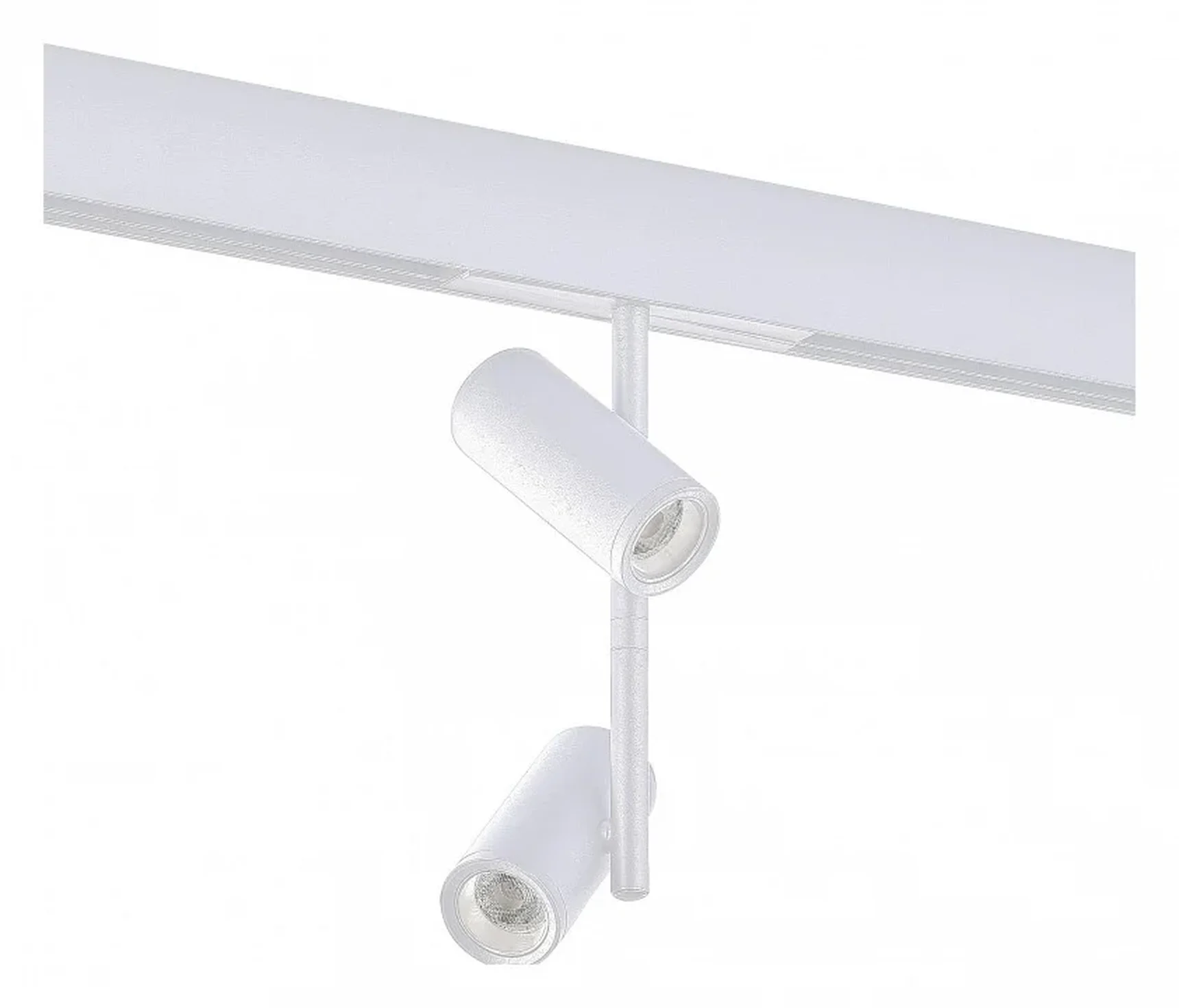 Магнитный трековый светильник Белый LED 1*16W 4000K 1 200Lm Ra>90 36° IP20 D45xH240 48V