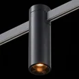 Магнитный трековый светильник FARM Черный LED 1*5W 3000K 227Lm Ra90 60 IP20 D35xH112 24V