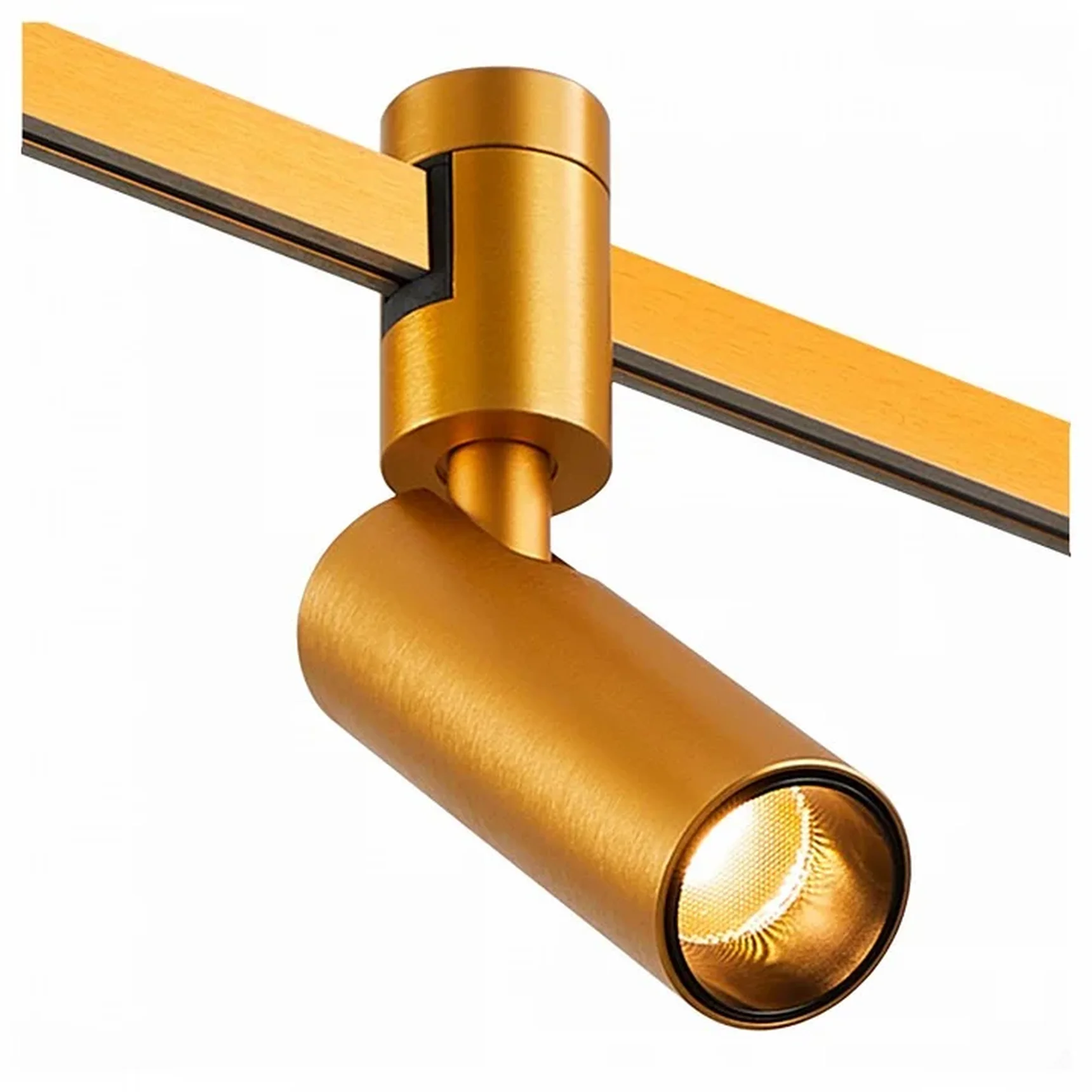Магнитный трековый светильник FARM Золотистый LED 1*5W 4000K 350Lm Ra90 60 IP20 D35xH1 FARM