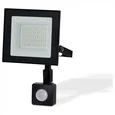 Прожектор светодиодный с датчиком движения ST8113 BK черный IP65 LED 6500K 30W 134*116*26