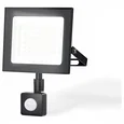 Прожектор светодиодный с датчиком движения ST8115 BK черный IP65 LED 6500K 50W 160*134*28