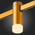 Магнитный трековый светильник FARM Золотистый LED 1*3W 3000K 93Lm Ra90 120 IP20 D29xH90 FARM
