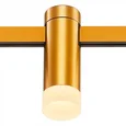 Магнитный трековый светильник FARM Золотистый LED 1*3W 3000K 93Lm Ra90 120 IP20 D29xH90 FARM