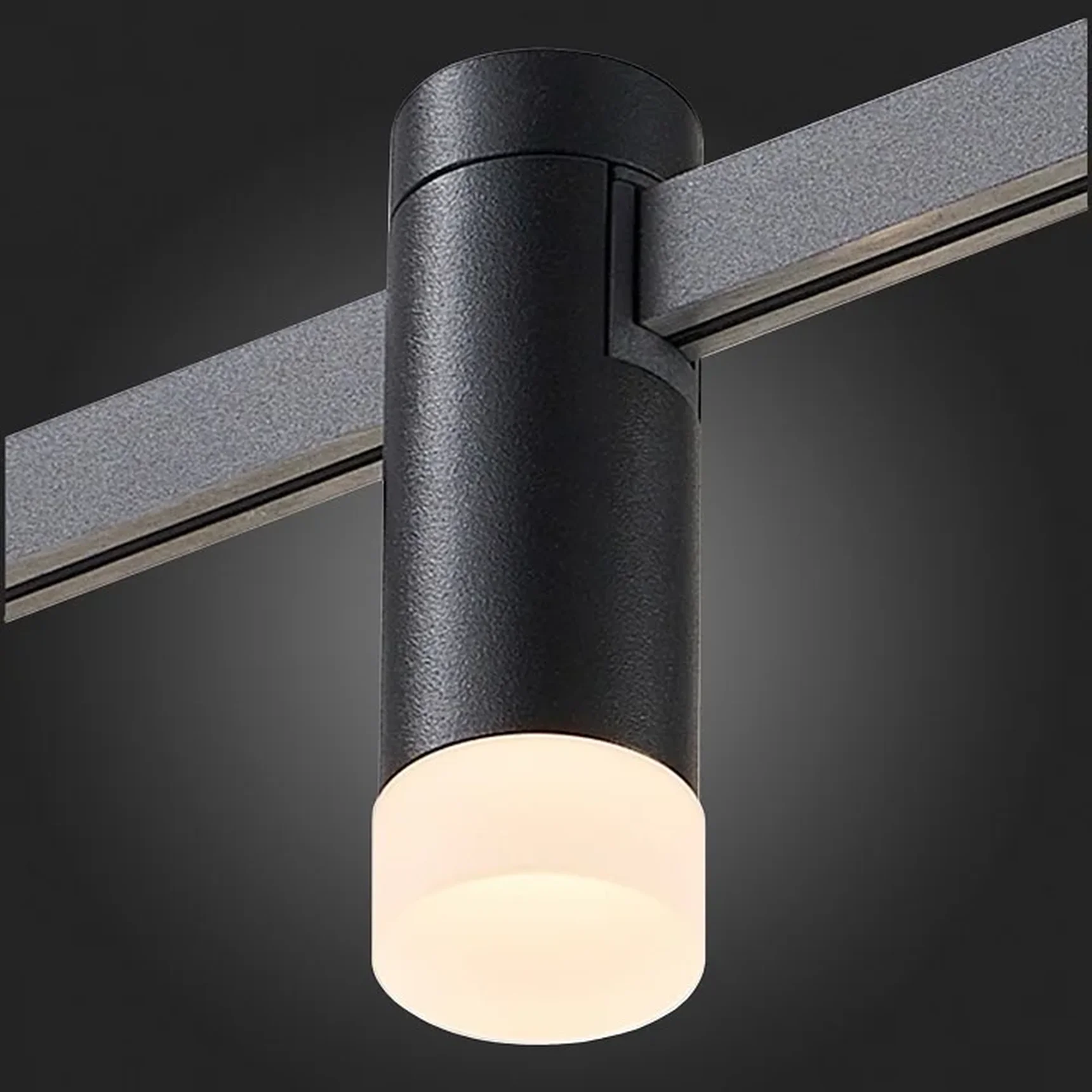 Магнитный трековый светильник FARM Черный LED 1*3W 3000K 91Lm Ra90 120 IP20 D29xH90 24V