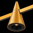 Магнитный трековый светильник FARM Золотистый LED 1*5W 3000K 272Lm Ra90 60 IP20 D70xH115 24V