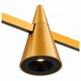 Магнитный трековый светильник FARM Золотистый LED 1*5W 4000K 272Lm Ra90 60 IP20 D70xH1 FARM