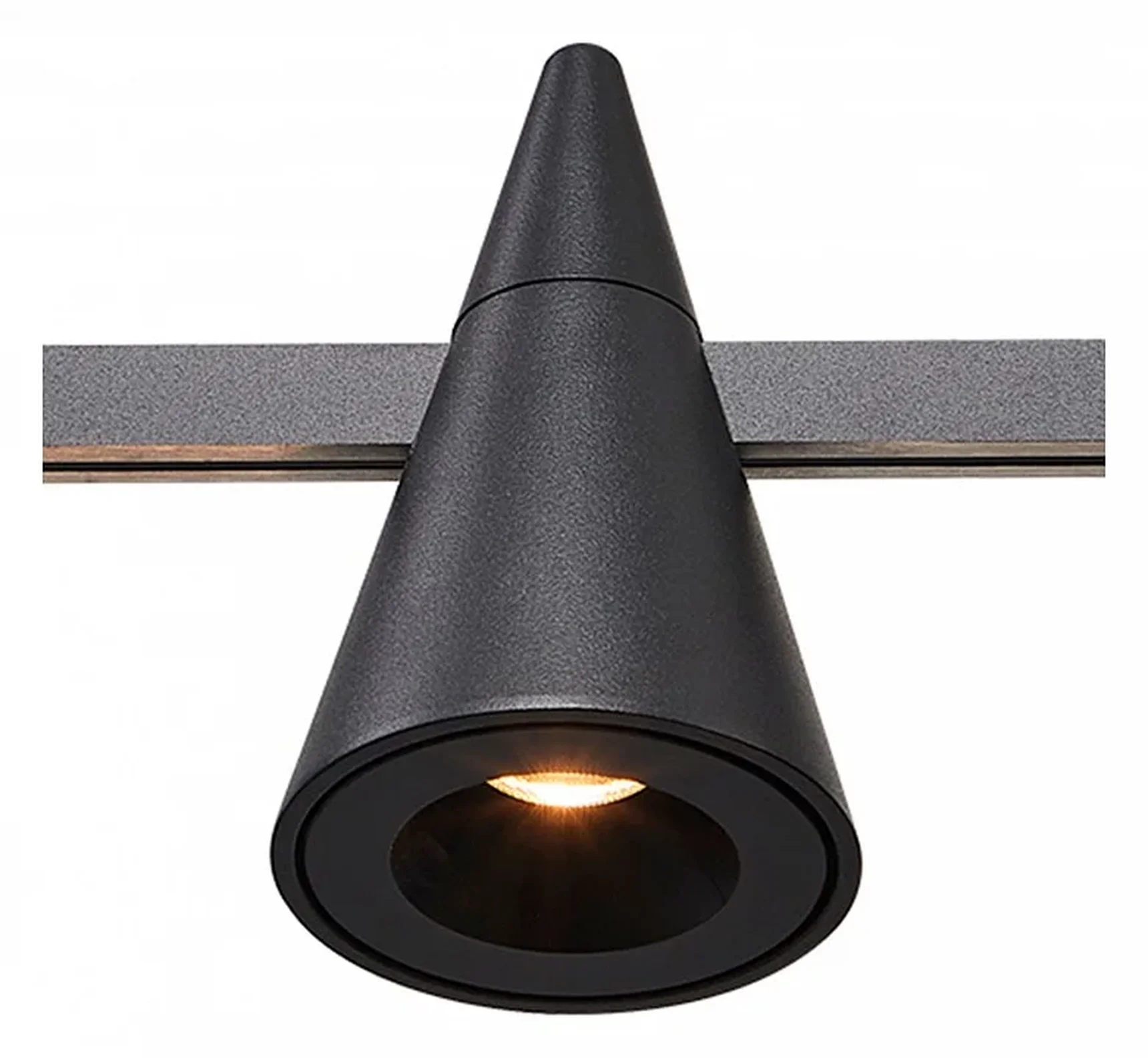 Магнитный трековый светильник FARM Черный LED 1*5W 3000K 325Lm Ra90 60 IP20 D70xH115 24V