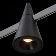 Магнитный трековый светильник FARM Черный LED 1*5W 3000K 325Lm Ra90 60 IP20 D70xH115 24V
