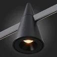 Магнитный трековый светильник FARM Черный LED 1*5W 3000K 325Lm Ra90 60 IP20 D70xH115 24V