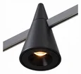 Магнитный трековый светильник FARM Черный LED 1*5W 3000K 325Lm Ra90 60 IP20 D70xH115 24V