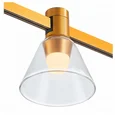 Магнитный трековый светильник FARM Золотистый LED 1*3W 4000K 89Lm Ra90 120 IP20 D90xH1 FARM