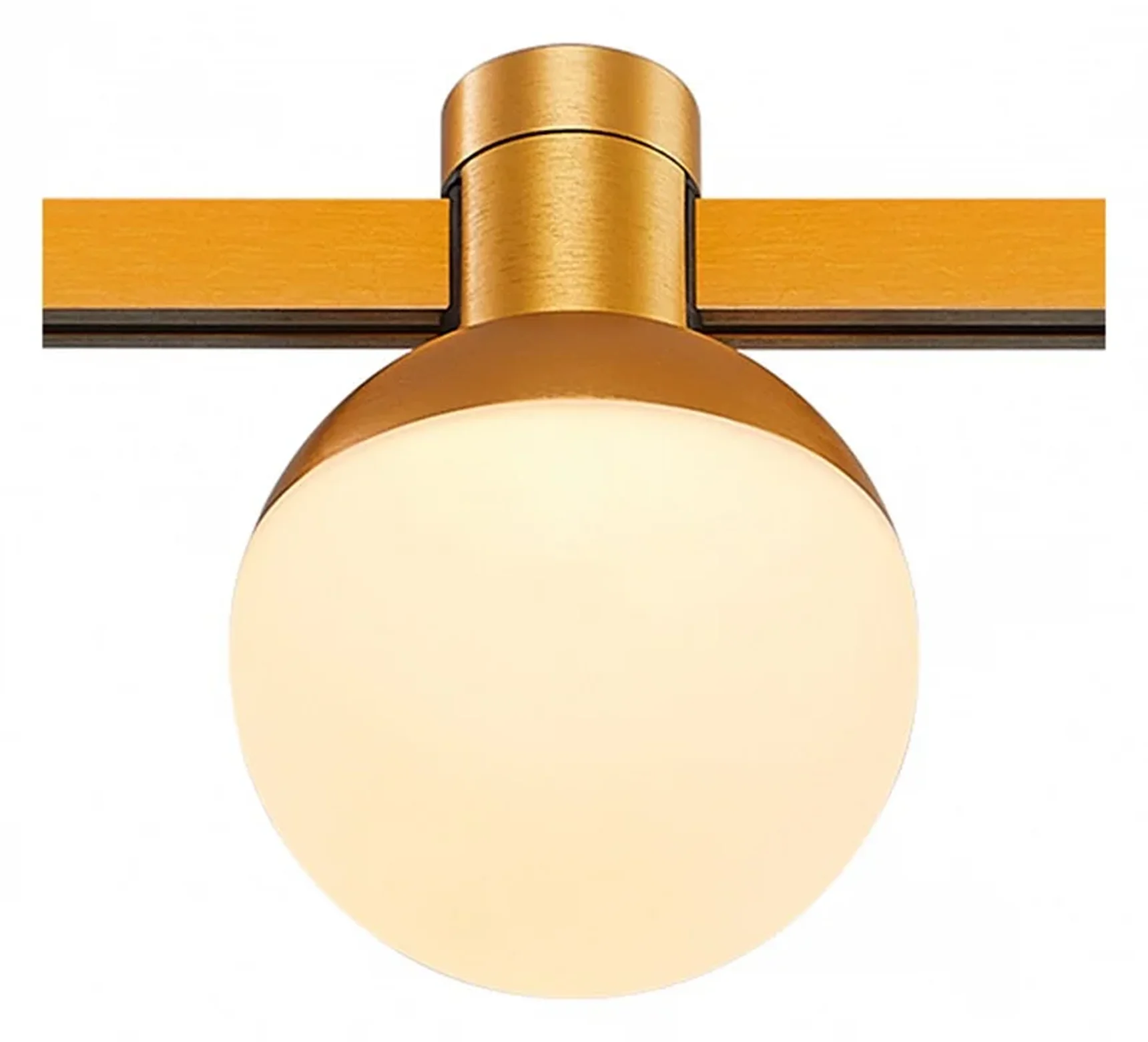 Магнитный трековый светильник FARM Золотистый LED 1*5W 3000K 89Lm Ra90 120 IP20 D75xH109 24V