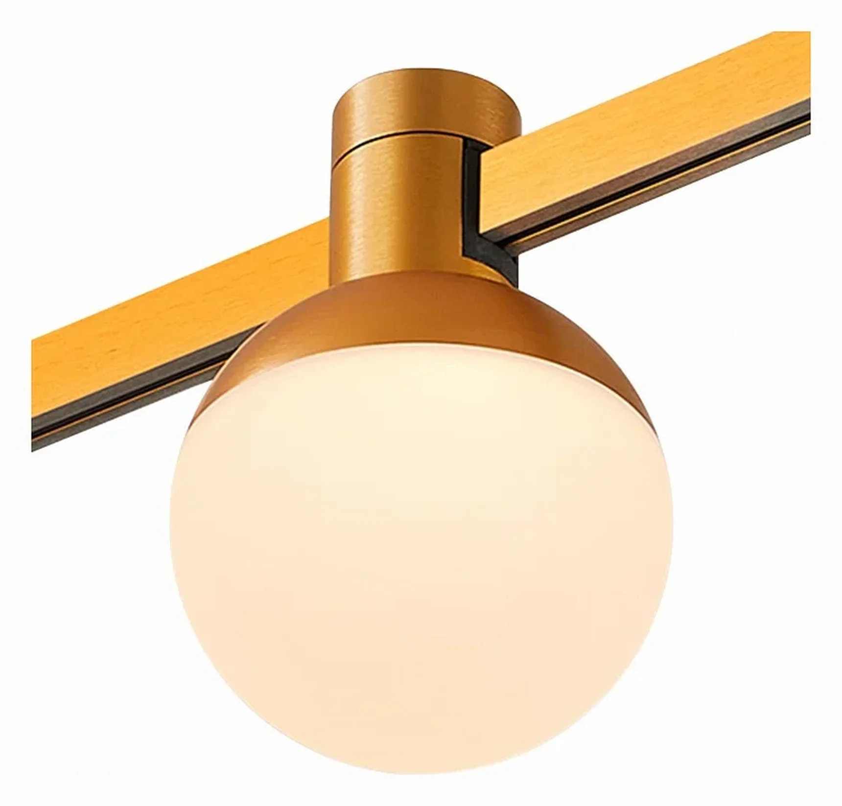 Магнитный трековый светильник FARM Золотистый LED 1*5W 3000K 89Lm Ra90 120 IP20 D75xH109 24V
