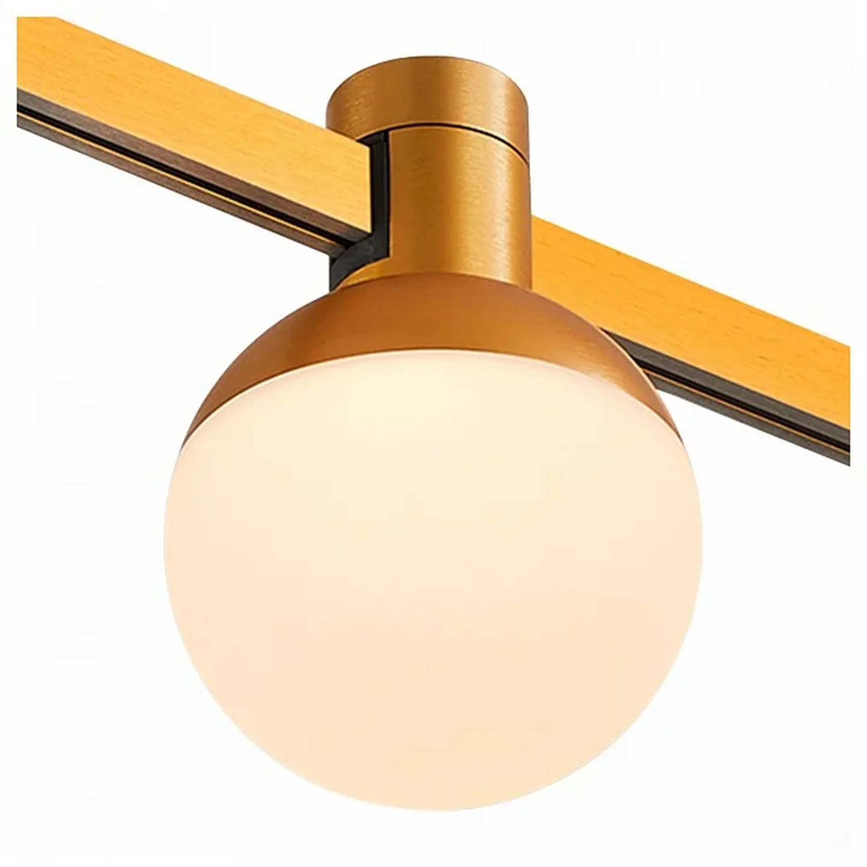 Магнитный трековый светильник FARM Золотистый LED 1*5W 4000K 89Lm Ra90 120 IP20 D75xH1 FARM