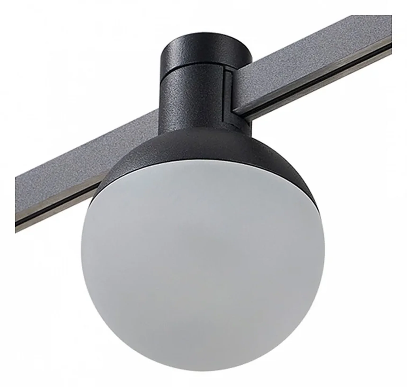 Магнитный трековый светильник FARM Черный LED 1*5W 3000K 78Lm Ra90 120 IP20 D75xH109 24V