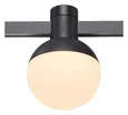 Магнитный трековый светильник FARM Черный LED 1*5W 3000K 78Lm Ra90 120 IP20 D75xH109 24V