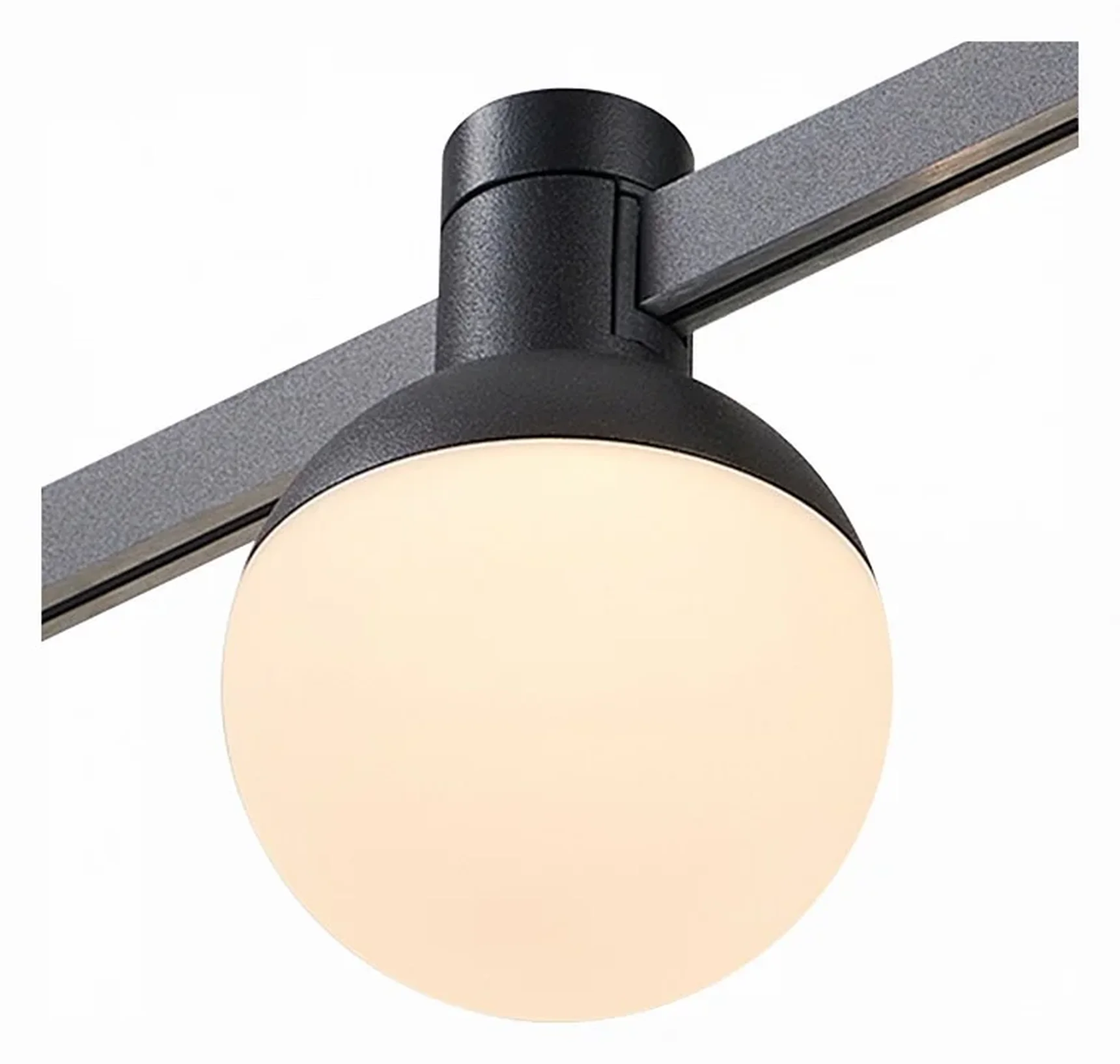 Магнитный трековый светильник FARM Черный LED 1*5W 3000K 78Lm Ra90 120 IP20 D75xH109 24V