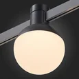 Магнитный трековый светильник FARM Черный LED 1*5W 3000K 78Lm Ra90 120 IP20 D75xH109 24V