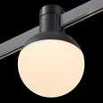Магнитный трековый светильник FARM Черный LED 1*5W 3000K 78Lm Ra90 120 IP20 D75xH109 24V