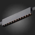 Магнитный трековый светильник FARM Черный LED 1*12W 3000K 609Lm Ra90 40 IP20 L232xW24xH48,5 24V