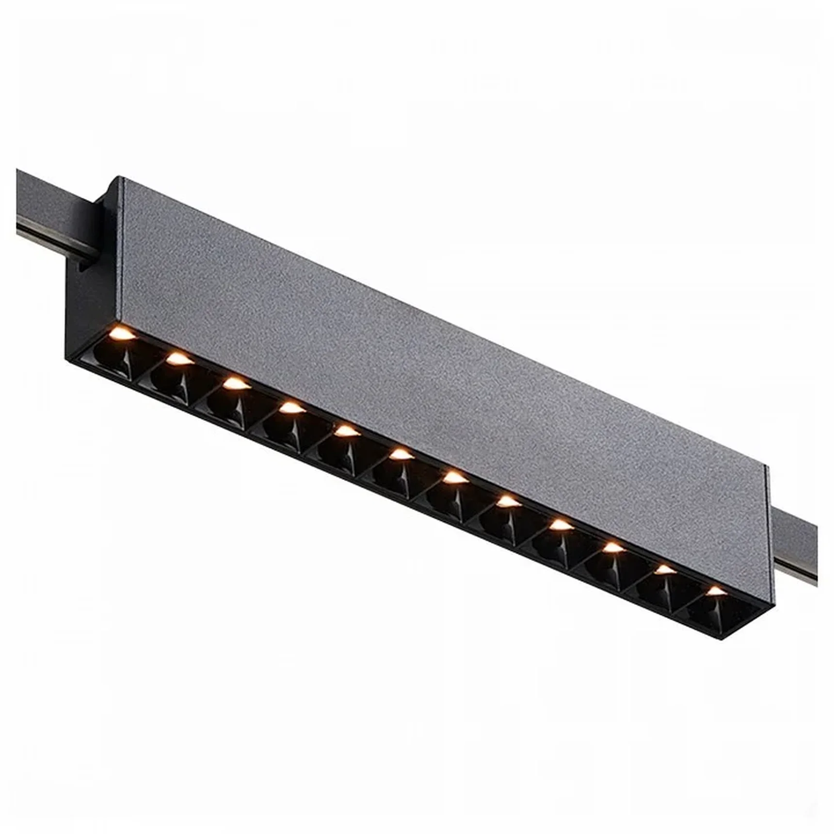 Магнитный трековый светильник FARM Черный LED 1*12W 4000K 609Lm Ra90 40 IP20 L232xW24x FARM