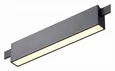 Магнитный трековый светильник FARM Черный LED 1*12W 3000K 576Lm Ra90 120 IP20 L232xW24xH48,5 24V