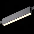 Магнитный трековый светильник FARM Черный LED 1*12W 3000K 576Lm Ra90 120 IP20 L232xW24xH48,5 24V