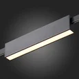 Магнитный трековый светильник FARM Черный LED 1*12W 3000K 576Lm Ra90 120 IP20 L232xW24xH48,5 24V
