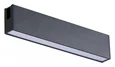Магнитный трековый светильник FARM Черный LED 1*12W 3000K 576Lm Ra90 120 IP20 L232xW24xH48,5 24V