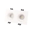 Светильник встраиваемый со сменным модулем ST-Luce белый/прозрачный LED 1*10W 4000K