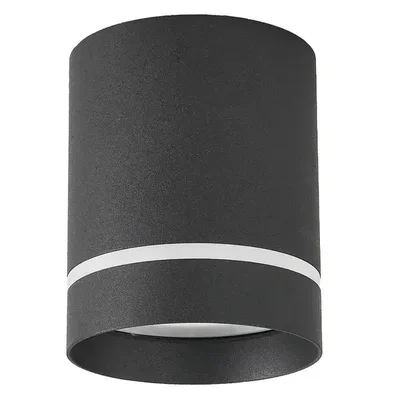 Спот GWL-GX53-M-IP20 Башня Черный с боковым рассеивателем